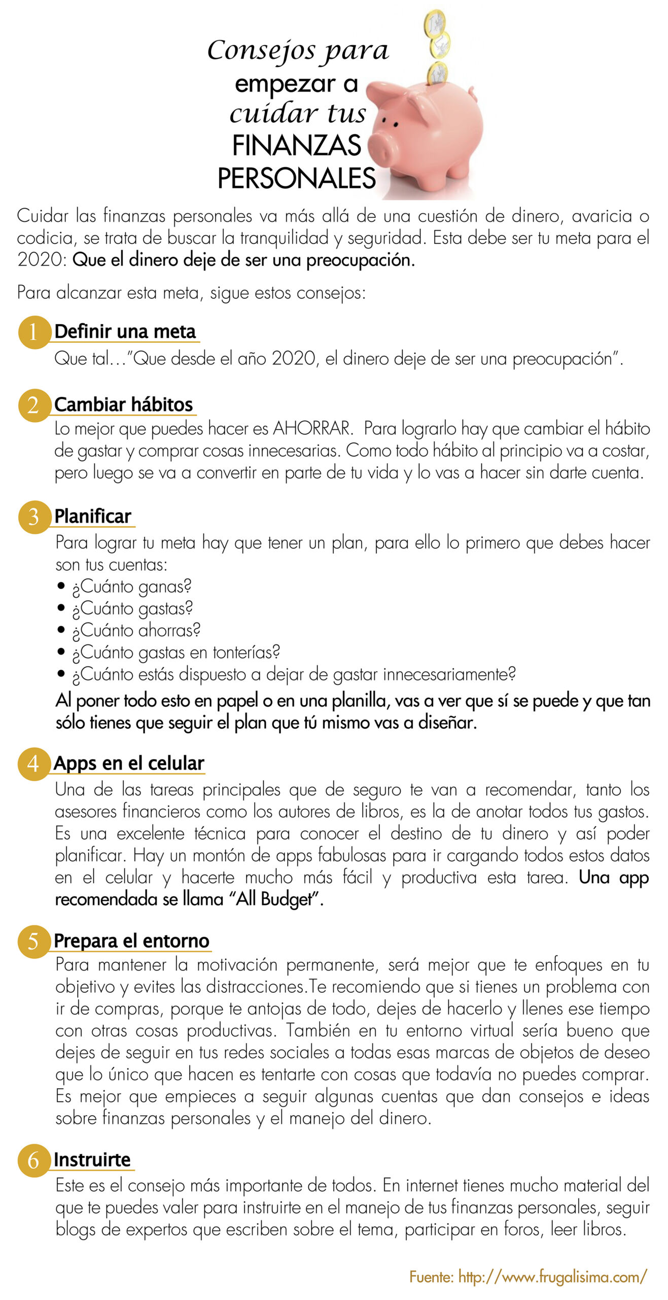 Las finanzas personales: consejos para un manejo más eficiente - Carga