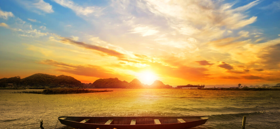 beautiful-sunset-beach-landscape-with-boat